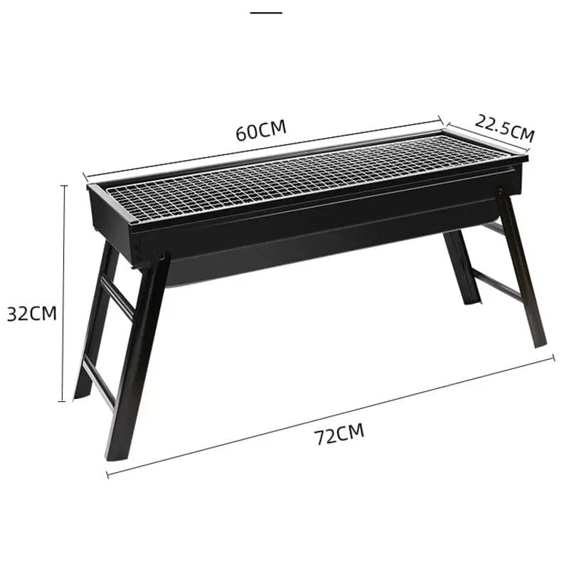 Ashtray BBQ Grill, Charcoal Grill With Stand, Drawer Type Ash Accumulator, Stainless Steel Portable BBQ Tool, Rectangular Charcoal Barbecue Flood Smoke Grill, Iron Portable Folding Charcoal Barbecue Grill for Outdoor, Camping Hiking Picnic Patio Smokers Ashtray BBQ Grill, Charcoal Grill With Stand, Drawer Type Ash Accumulator, Stainless Steel Portable BBQ Tool, Rectangular Charcoal Barbecue Flood Smoke Grill, Iron Portable Folding Charcoal Barbecue Grill for Outdoor, Camping Hiking Picnic Patio Smokers